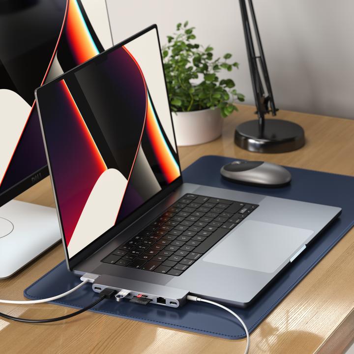 Immagine prodotto Satechi Dual USB-C Pro Hub Max (USB-C, 7 Porti)