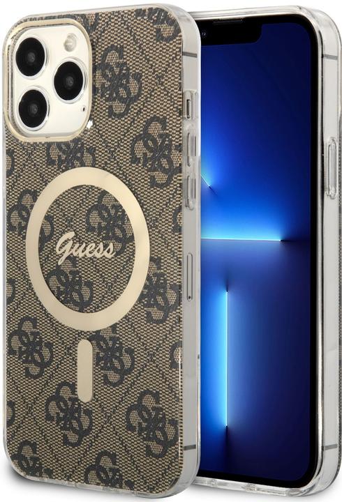 Produktbild Guess GUHMP13XH4STW iPhone 13 Pro Max 6.7" br?zowy/brown hardcase 4G MagSafe (Apple iPhone 13 Pro Max)