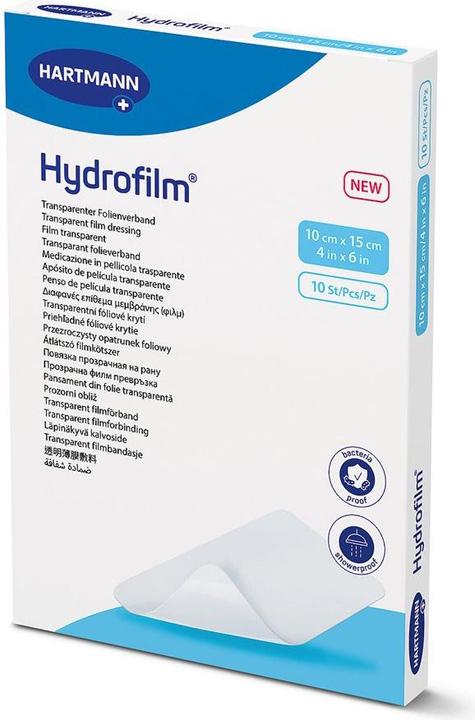 IVF Hartmann Hydrofilm Transparentverband 10x15cm steril (10 x)