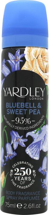 Yardley Bluebell & Sweet Pea by London Body Fragrance Spray 77 ml (Spray, 75 ml)