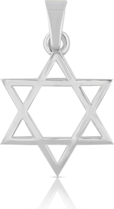 Muau Davidstern (Weissgold)