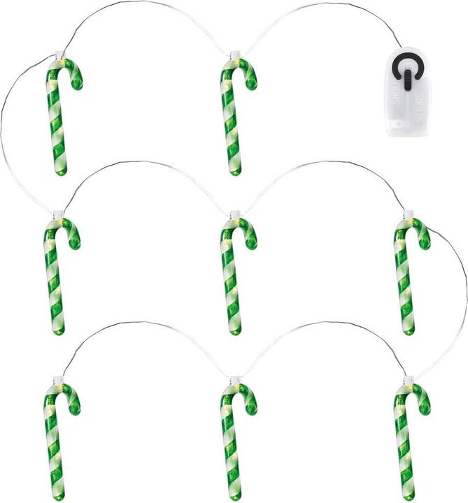Sirius Weihnachtslichterkette Hannah Zuckerstange, 8 × Lampen (1.30 m)
