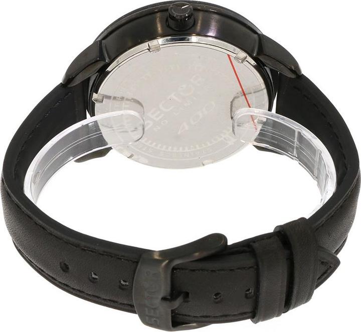 Produktbild Sector 400 3h 48mm Black Dial/strap (Analoguhr, 48 mm)