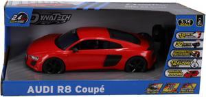 Actual product image Dynatech Radio-controlled car Audi 1:14 2.4G R8 Coupé Red