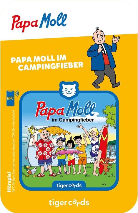 Image du produit Tigermedia tigercard - Papa Moll a la fièvre du camping (Suisse-allemand)