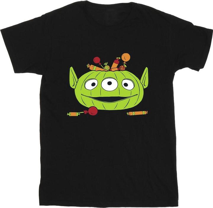 Toy Story Alien Pumpkin Basket TShirt Halloween (S)