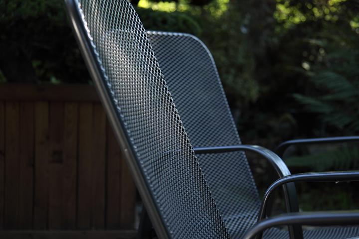 Produktbild Acamp Set 4x ASTOR Stapelsessel + 1x STRADA Tisch Streckmetall (145 cm)