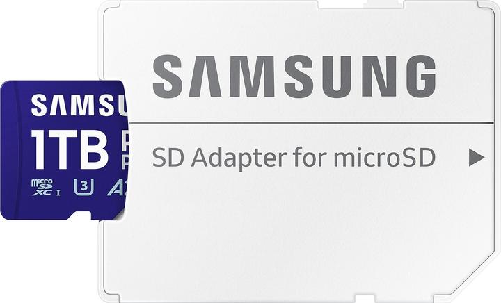 Immagine prodotto Samsung PRO Plus (1000 GB, microSDXC, U3, UHS-I)