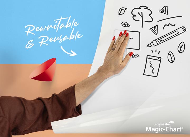 Actual product image Legamaster Magic-Chart Whiteboard