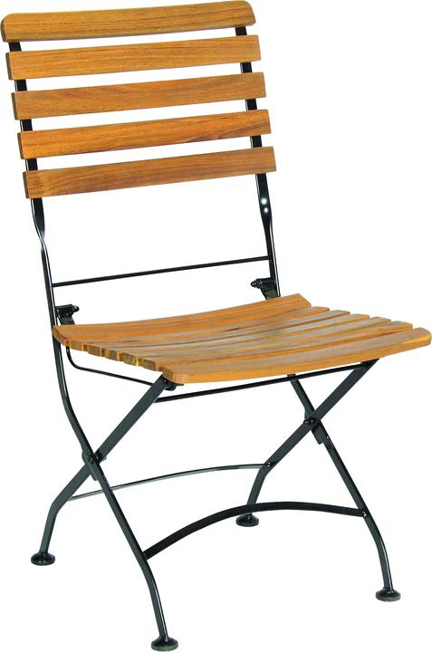 Produktbild Acamp Set 2x LINDAU Klappstuhl + 1x LINDAU Klapptisch 80x80cm (80 cm)
