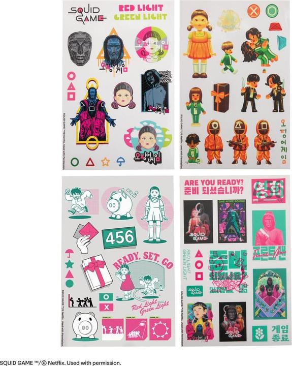 Produktbild Cinereplicas Squid Game Sticker Pack