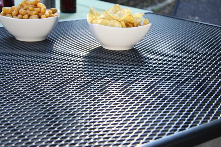 Produktbild Acamp Set 4x ASTOR Stapelsessel + 1x STRADA Tisch Streckmetall (145 cm)
