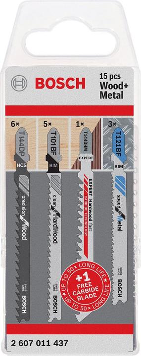 Image du produit Bosch Professional Zubehör Lames de scie sauteuseet