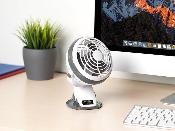 Produktbild Sichler 2er-Set Mobile Ventilatoren mit Klemme (52 dB)