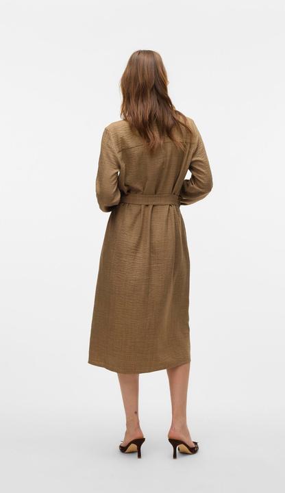 Actual product image Vero Moda VMVICA Midikleid Hemdblusenkleid (S)