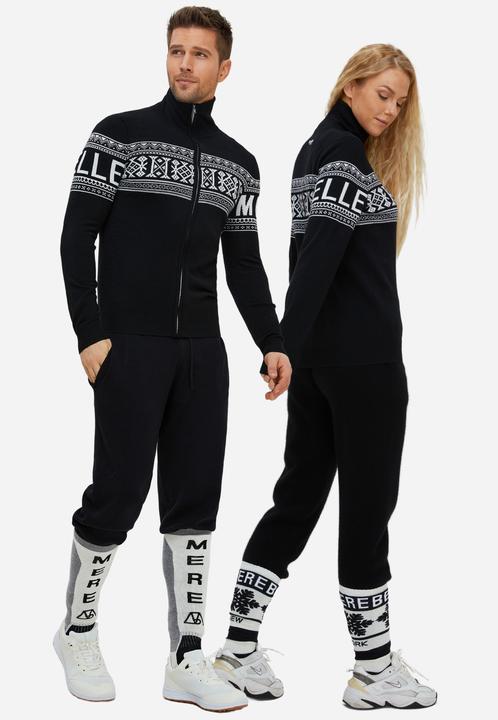 Image du produit Bellemere Sweater Unisex Vintage Sweden Design Full Zipped Cardigan (M)