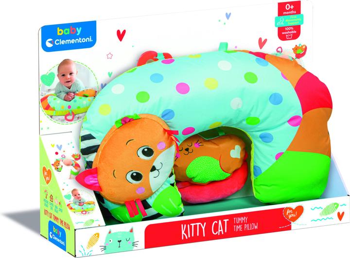 Produktbild Clementoni Baby - Tummy Time Kissen Kitty Cat