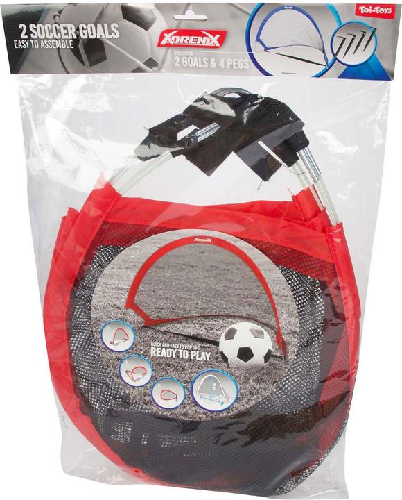 Produktbild Adrenix Fussballtor Pop-Up-Spielset, 2er-Set