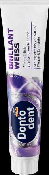 dm Dontodent Zahnpasta Brillant Weiss