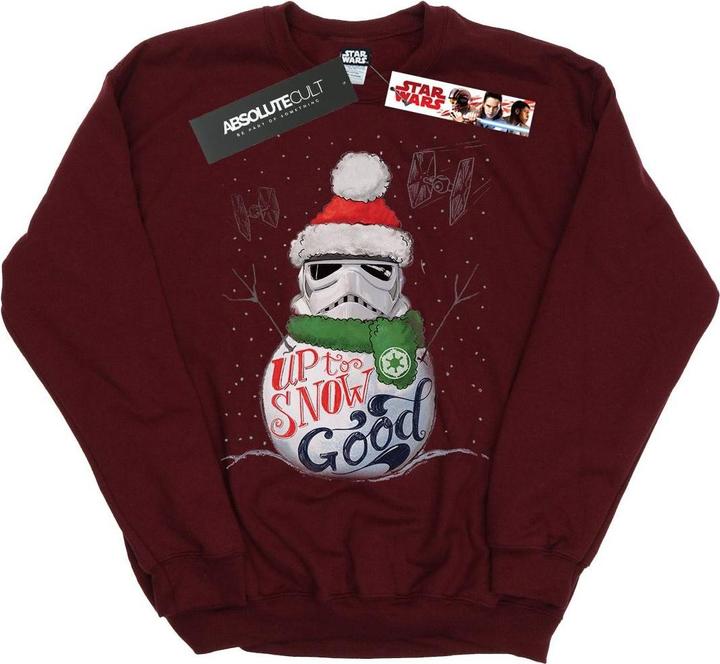Star Wars Stormtrooper Up To Snow Good Sweatshirt Jungen
