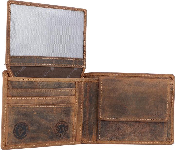 Immagine prodotto Greenburry Portafoglio vintage RFID in pelle 12 cm