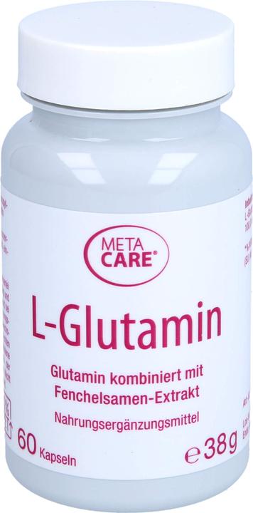 Meta Care L-Glutamin Kapsel 500 mg (60 Stück, Kapseln, 60 g)