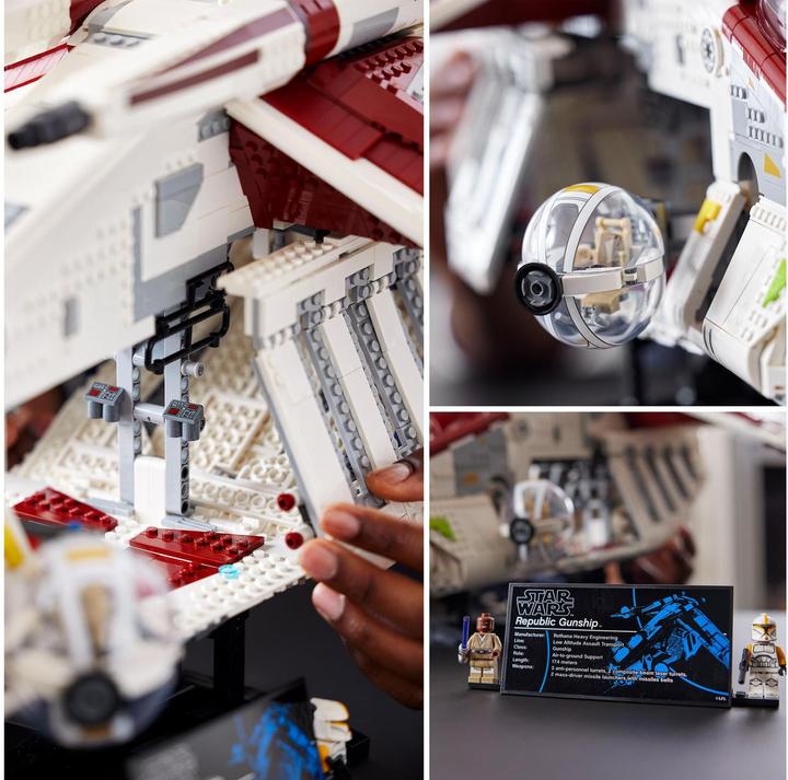 Actual product image LEGO UCS Republic Gunship (75309, LEGO Star Wars, LEGO Rare Sets)