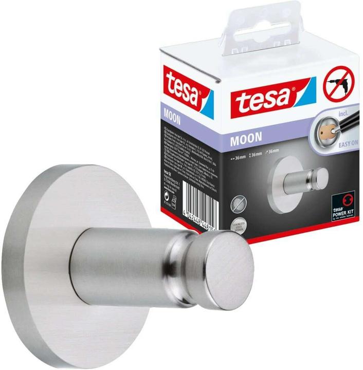 Actual product image tesa MOON Towel hook incl. adhesive solution without drilling