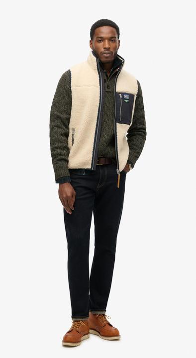 Actual product image Superdry Vintage Retro Fleece Gilet (S)