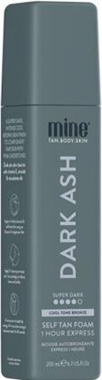 Minetan Self-Tanning Foam For Dark Brown Shade Dark Ash - 200 Ml (200 ml)