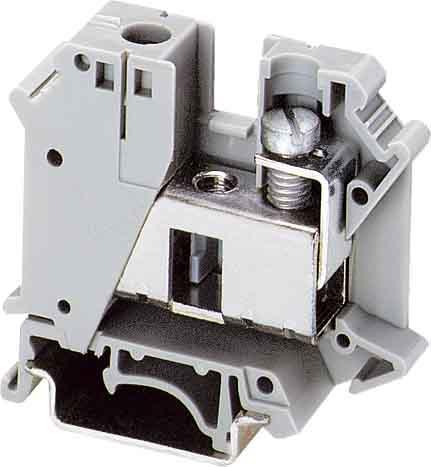 Produktbild Phoenix Contact Durchgangsreihenklemme UIK 35 BU Blau 50 St. (55 mm)