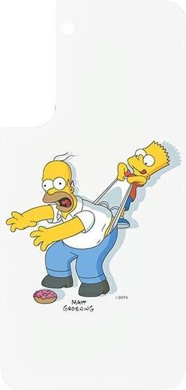 Produktbild Samsung Panel GP-TOU021HOXYW do etui Frame Cover do Galaxy S22 Simpsons Homer biały/white (Samsung Galaxy S22+)