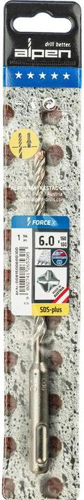 Actual product image Alpen Hammerbohrer Force (6 mm)