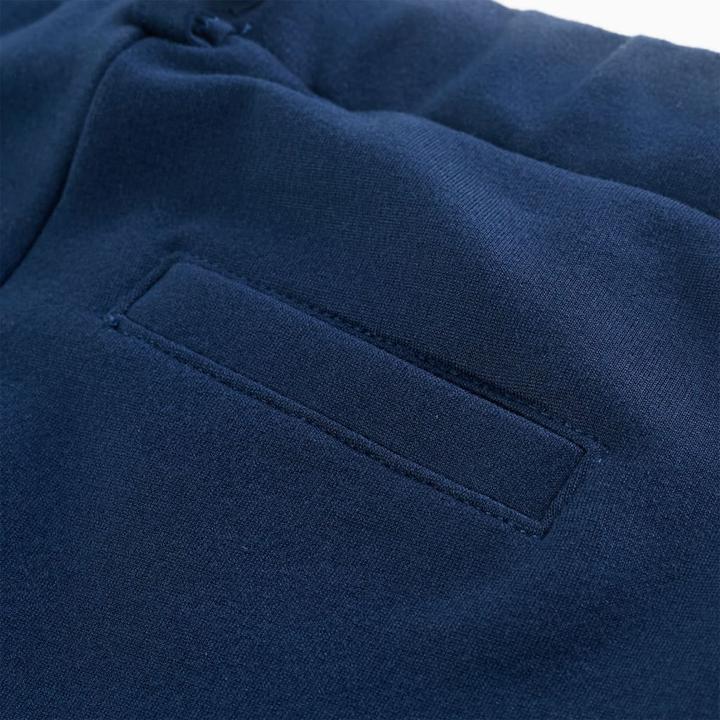 Actual product image VidaXL Children's trousers with black trims navy blue (116)