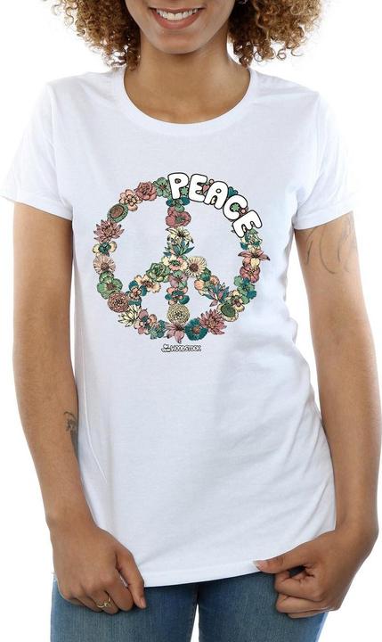 Immagine prodotto Woodstock Floral Peace Maglietta Donna (L)