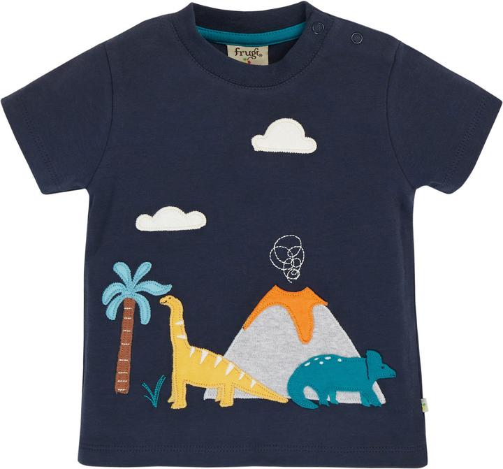 Frugi Kleinkinder T-Shirt Dinos (62, 68)