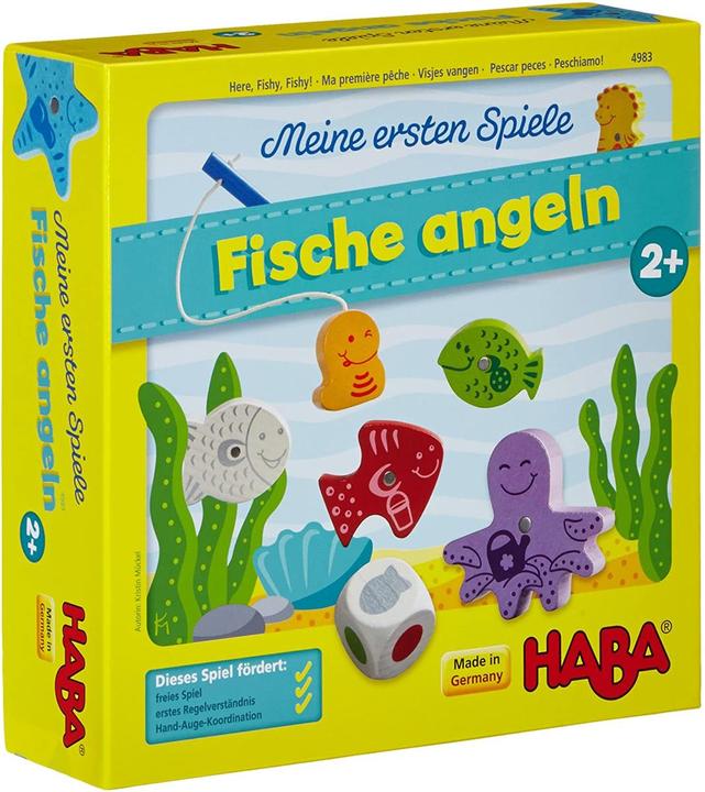 Produktbild Haba Fische angeln (Deutsch, Spanisch, Niederländisch, Italienisch, Französisch, Englisch)
