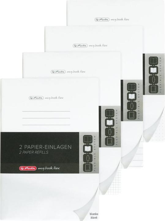 Produktbild Herlitz Ersatzeinlagen 'my.book flex' (A4, Liniert, Kein Einband)