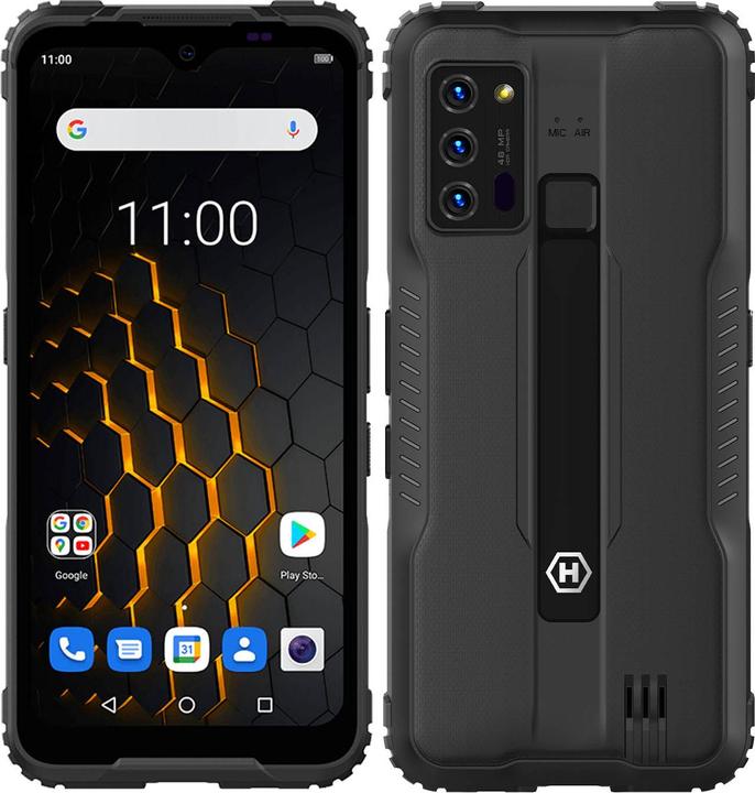 Actual product image Myphone HAMMER Blade (6.3 inch) Android 11 USB Type-C (128 GB, Black, 6.30", Dual SIM, 48 Mpx, 4G)