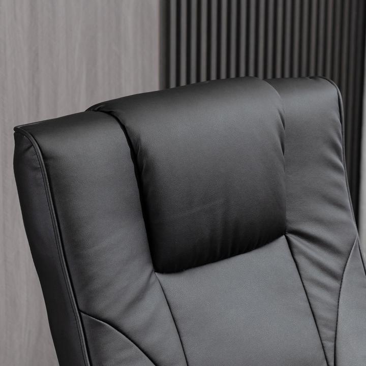 Produktbild Swisshandel24 Relaxsessel mit Hocker, drehbarer Fernsehsessel, TV-Sessel mit Liegefunktion, Ruhesessel, Liegesesse