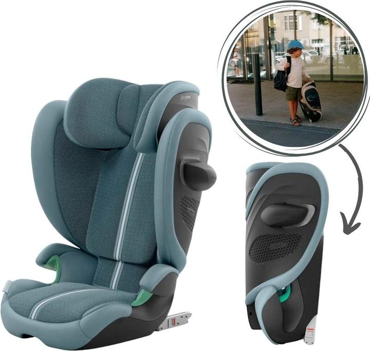 Actual product image Cybex Solution G2 I-Fix (Child seat, ECE R129/i-Size Standard)