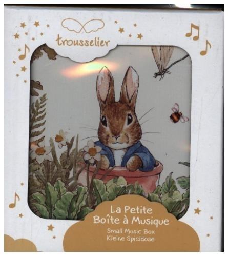 Actual product image Trousselier Music box with drawer Peter Rabbit