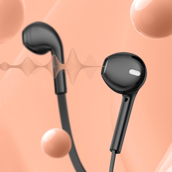 Produktbild xO Kabelgebundene Ohrhörer EP68 Klinke 3,5 mm schwarz (Kabelgebunden)