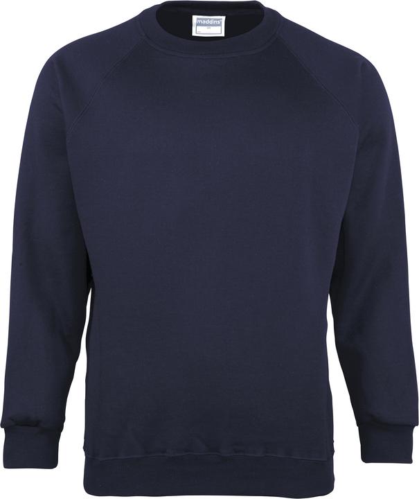 Immagine prodotto Maddins Felpa Pullover con collo rotondo Coloursure (L)