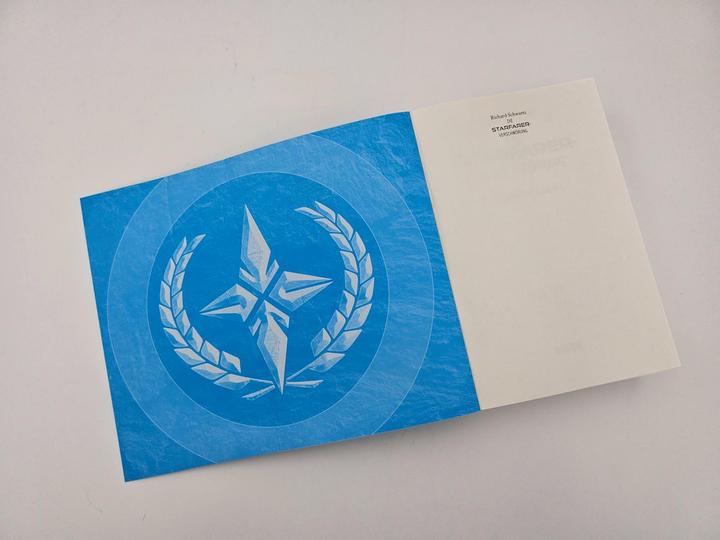 Actual product image Die Starfarer-Verschwörung (German, Richard Schwartz, 2019)
