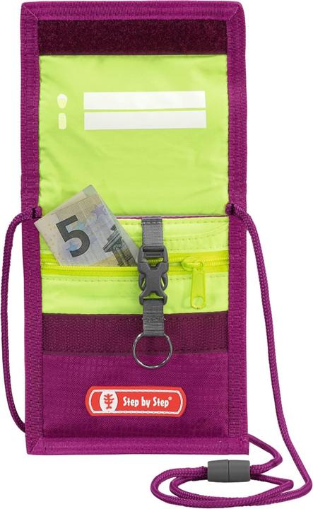 Actual product image Step by Step neck pouch with window pocket, coin pocket