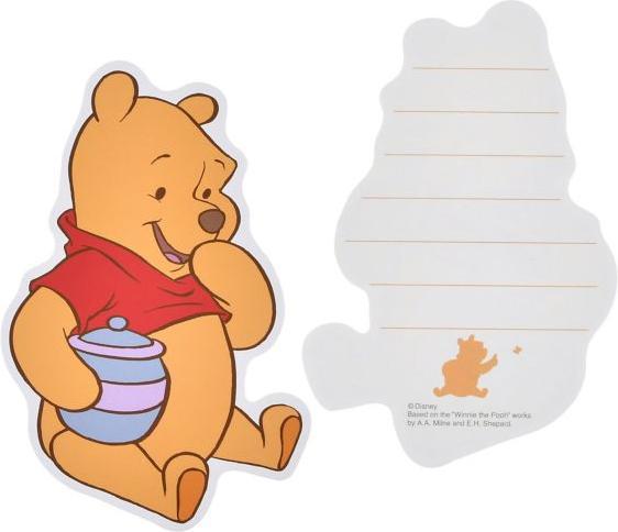 Immagine prodotto Disney Winnie the Pooh Nachrichtenkarte und Umschlag Set Mini (3 pz.)