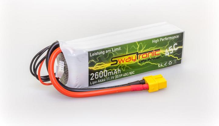 Immagine prodotto Swaytronic Batteria Sway-FPV (11.10 V, 2600 mAh)