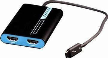 Actual product image Sapphire Thunderbolt 3 To Dual HDMI (0.11 m)