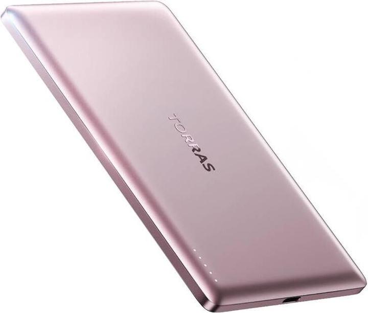 Torras Minimag Power Bank Pink (5000 mAh, 18 Wh)